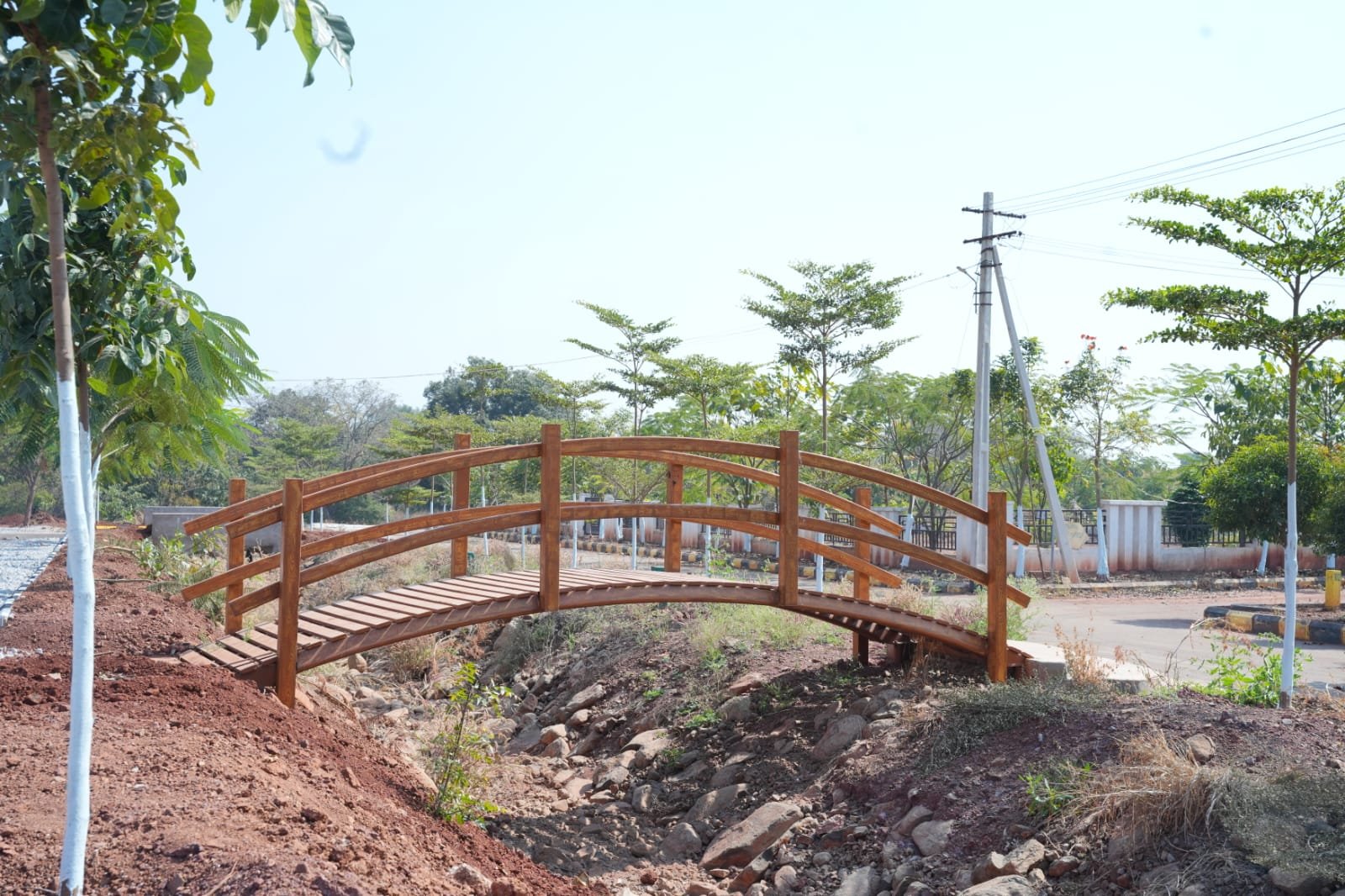 Wooden Footbridge