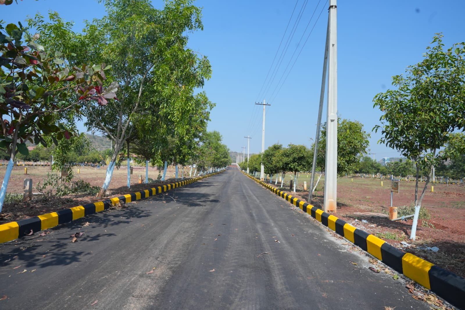 Wide Blacktop Roads